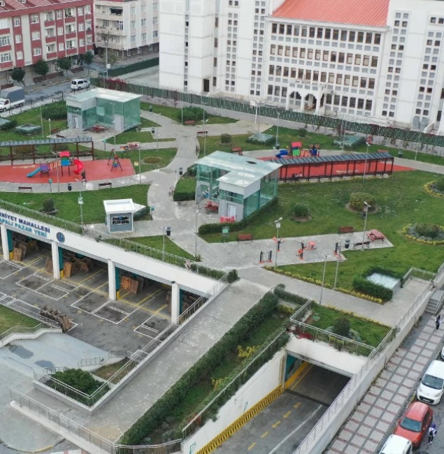 İ.B.B. Bağcılar Zemin Altı Katlı Otopark ve Pazar Alanı